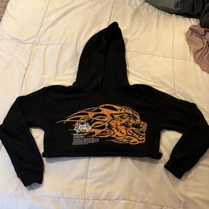 DARC SPORT CROPPED HOODIE SZ SMALL